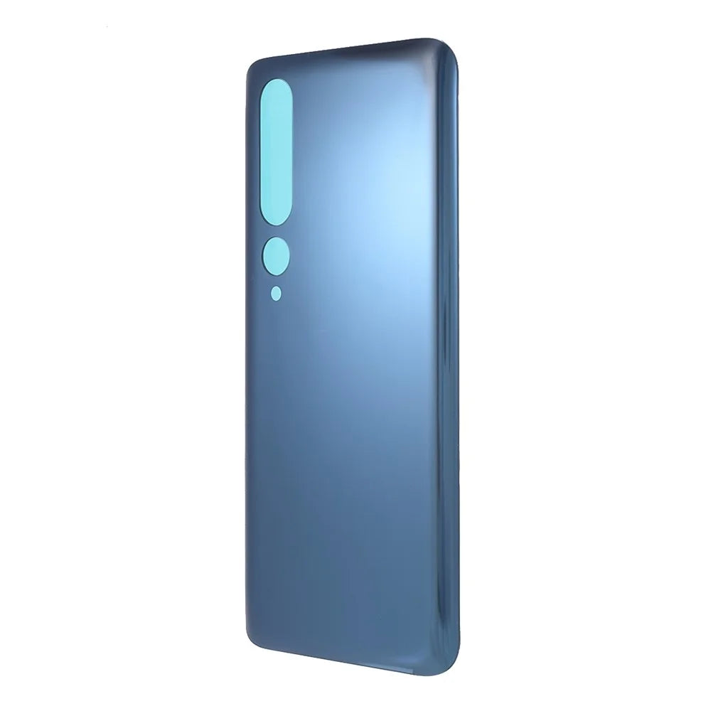 For Xiaomi Mi 10 5G Back Battery Housing Cover Replacement (without Logo) - Titanium Silver Black - 2