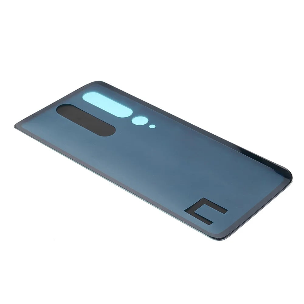 For Xiaomi Mi 10 5G Back Battery Housing Cover Replacement (without Logo) - Titanium Silver Black - 6