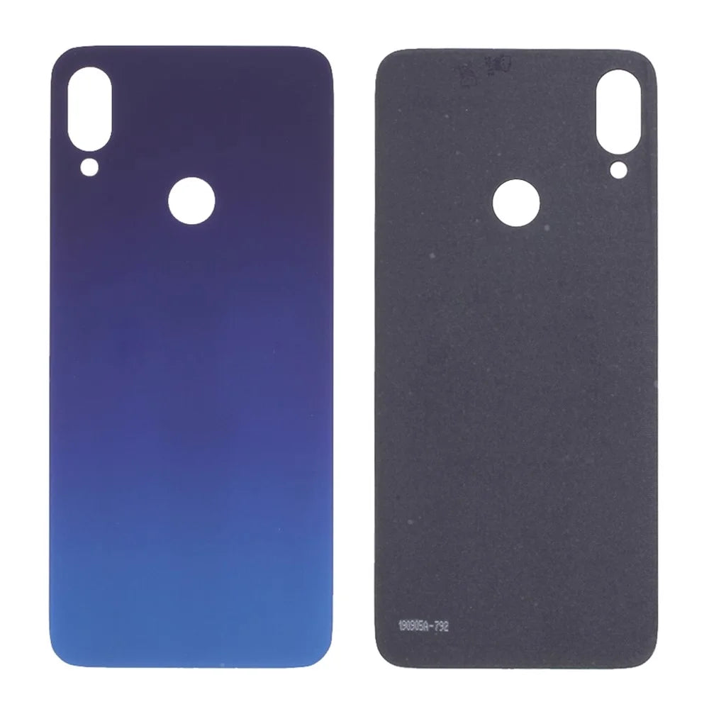 Back Battery Housing Cover Replacement (without Logo) for Xiaomi Redmi Note 7 / Note 7 Pro - Blue - 1