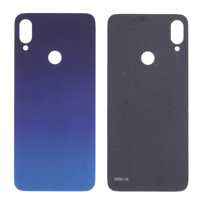 Back Battery Housing Cover Replacement (without Logo) for Xiaomi Redmi Note 7 / Note 7 Pro - Blue - 1