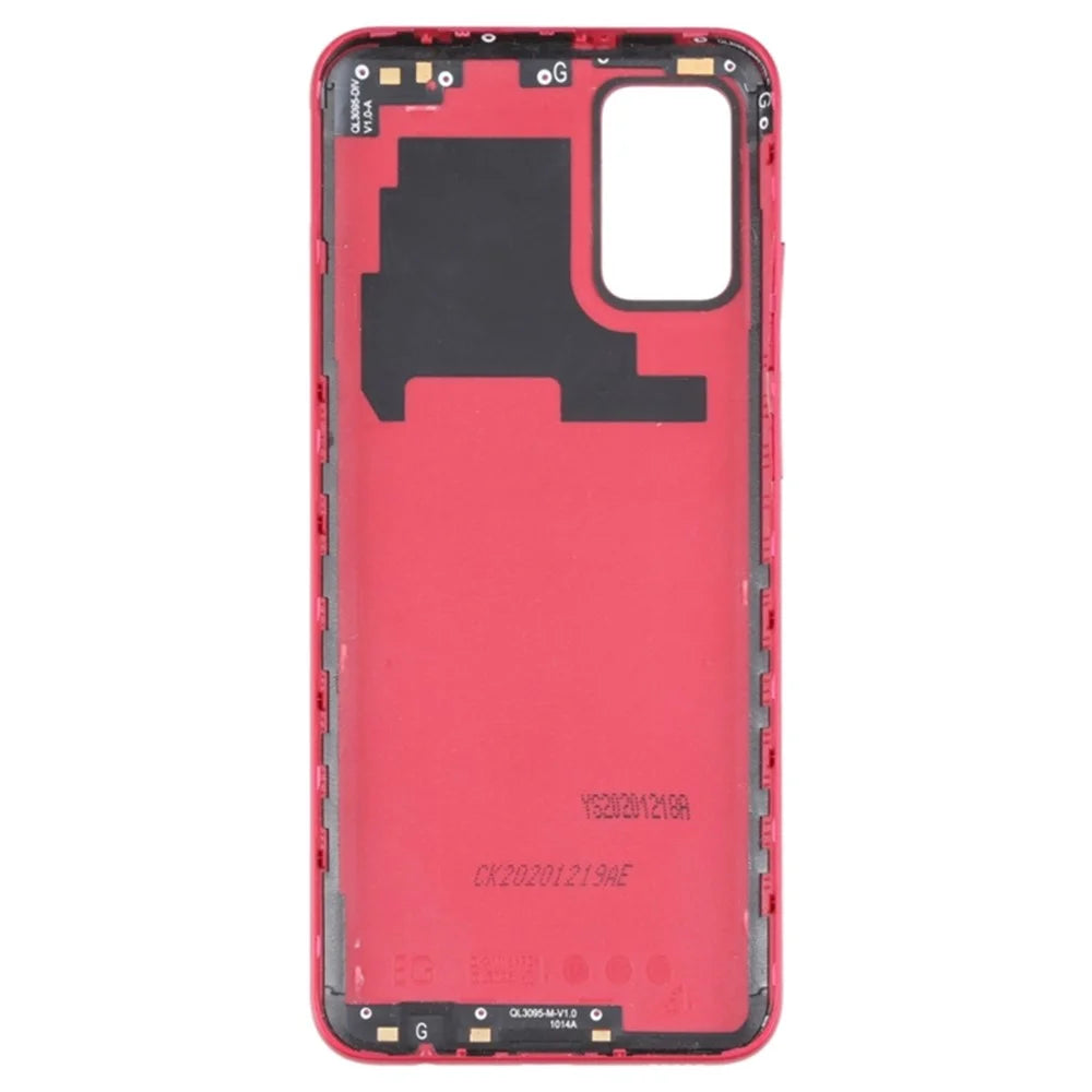 For Samsung Galaxy A02s (164.2mm) A025 OEM Back Battery Housing Cover Replacement Part - Red - 3