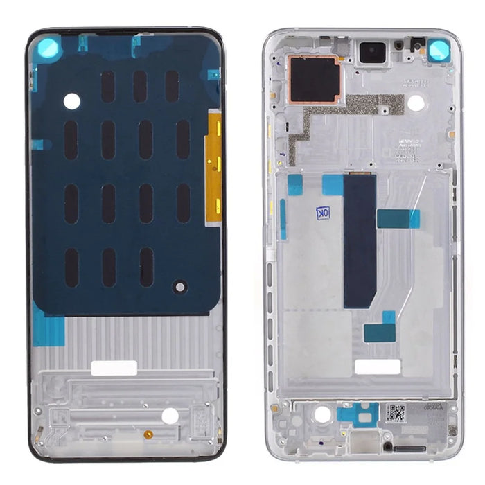 Middle Plate Frame Repair Part (A Part) for Xiaomi Mi 10T Pro 5G / Mi 10T 5G / Redmi K30S - Silver - 1