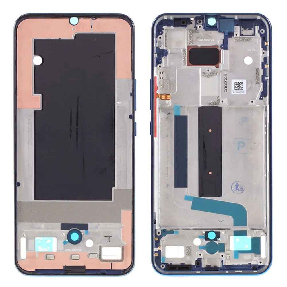 Middle Plate Frame Repair Part (A Part) for Xiaomi Mi 10 Lite 5G / Mi 10 Youth 5G - Blue - 1