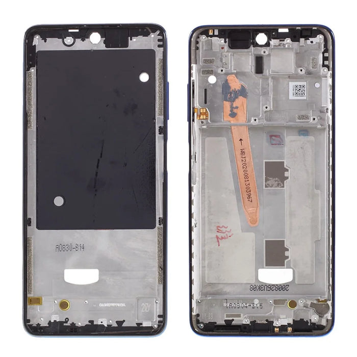 Middle Plate Frame Replace Part (A Part) for Xiaomi Poco X3 / Poco X3 NFC / Poco X3 Pro - Blue - 1