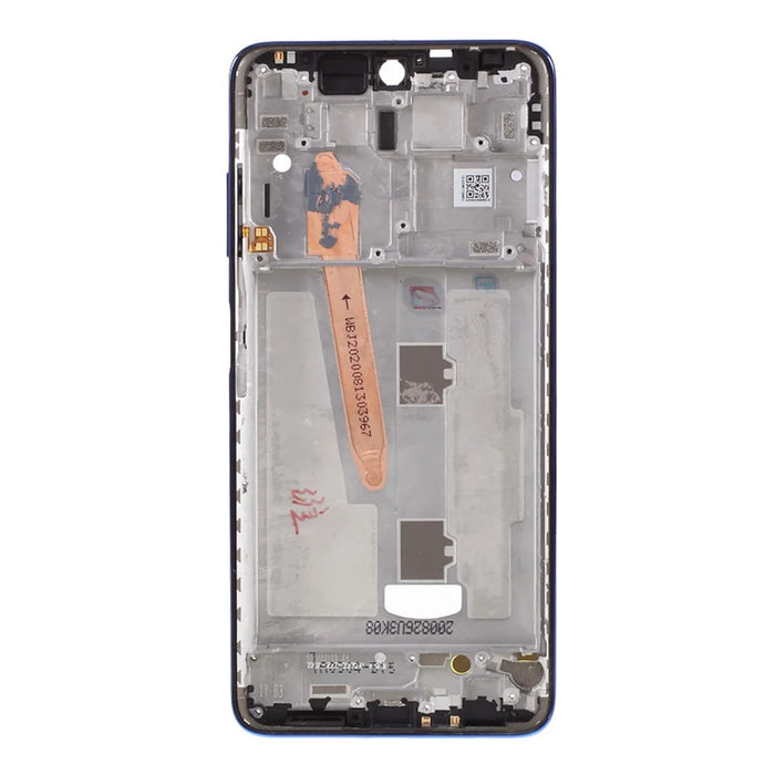 Middle Plate Frame Replace Part (A Part) for Xiaomi Poco X3 / Poco X3 NFC / Poco X3 Pro - Blue - 2