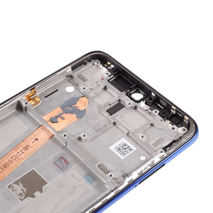 Middle Plate Frame Replace Part (A Part) for Xiaomi Poco X3 / Poco X3 NFC / Poco X3 Pro - Blue - 7
