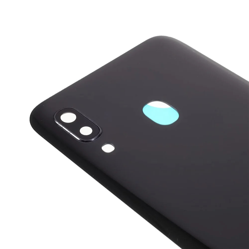 Back Battery Housing Cover with Camera Ring Lens Cover Part (without Logo) for Samsung Galaxy A20 - Black - 5