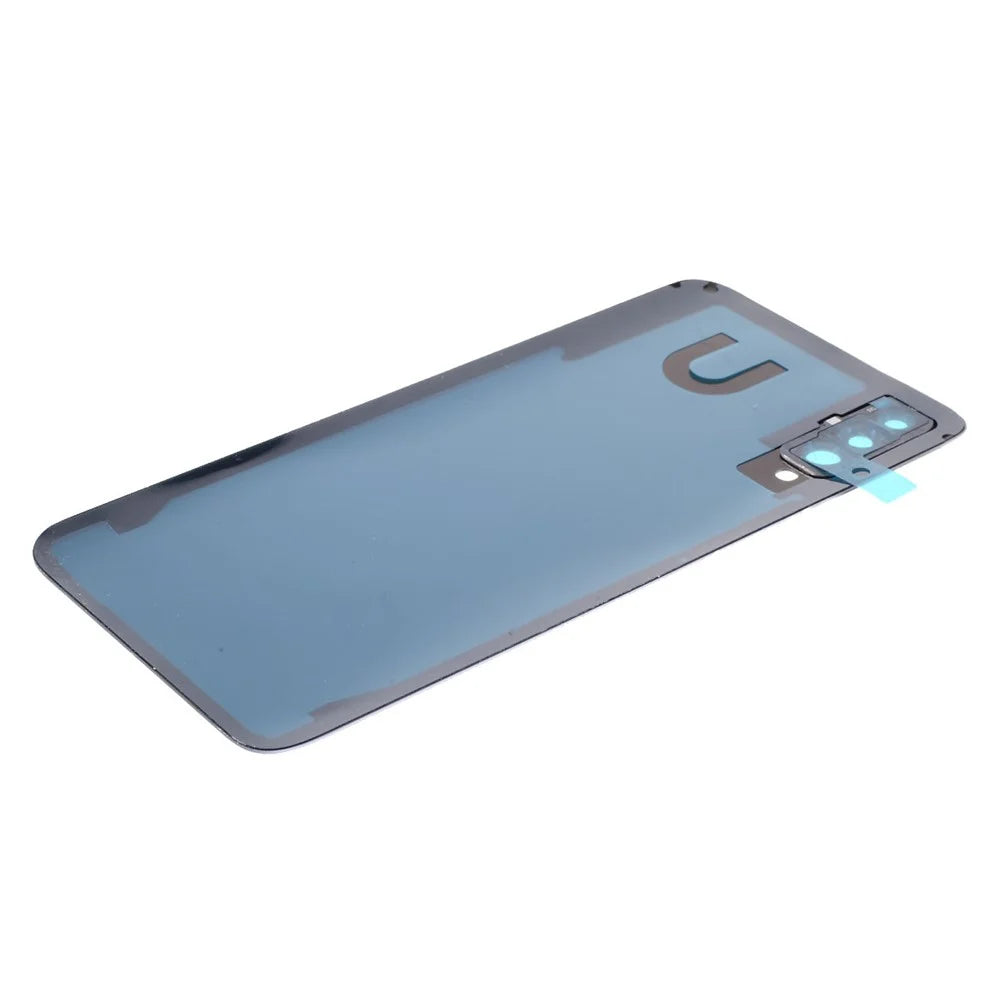 Back Battery Housing with Camera Ring Lens Cover Part (without Logo) for Samsung Galaxy A50 - Black - 6