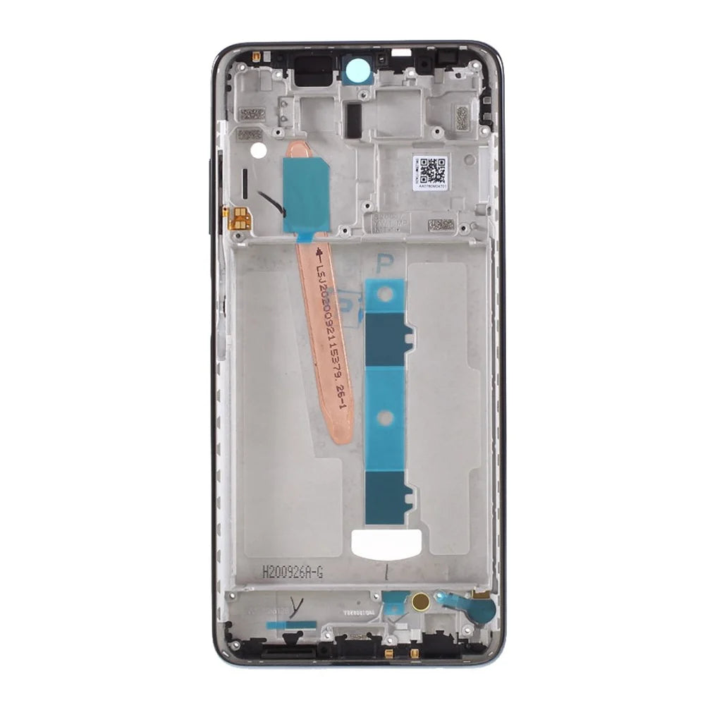 Middle Plate Frame Replacement (A Part) for Xiaomi Poco X3 / Poco X3 NFC / Poco X3 Pro - Black - 2