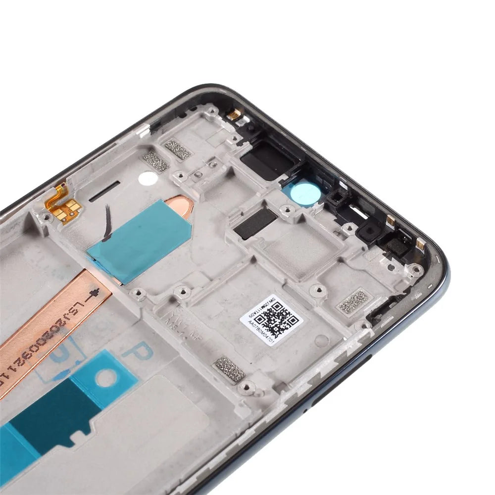 Middle Plate Frame Replacement (A Part) for Xiaomi Poco X3 / Poco X3 NFC / Poco X3 Pro - Black - 7