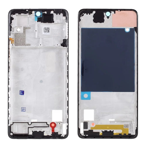 For Xiaomi Redmi Note 10 Pro Max / Note 10 Pro Pro 4G (Global) / Note 10 Pro 4G Middle Plate Frame Replacement (A-Side) (without Logo) - Black - 1
