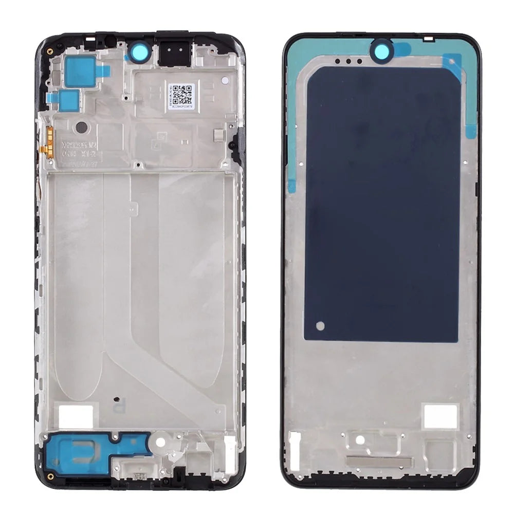 Middle Plate Frame Repair Part (A Part) for Xiaomi Redmi Note 10 4G / Redmi Note 10S 4G - Black - 1