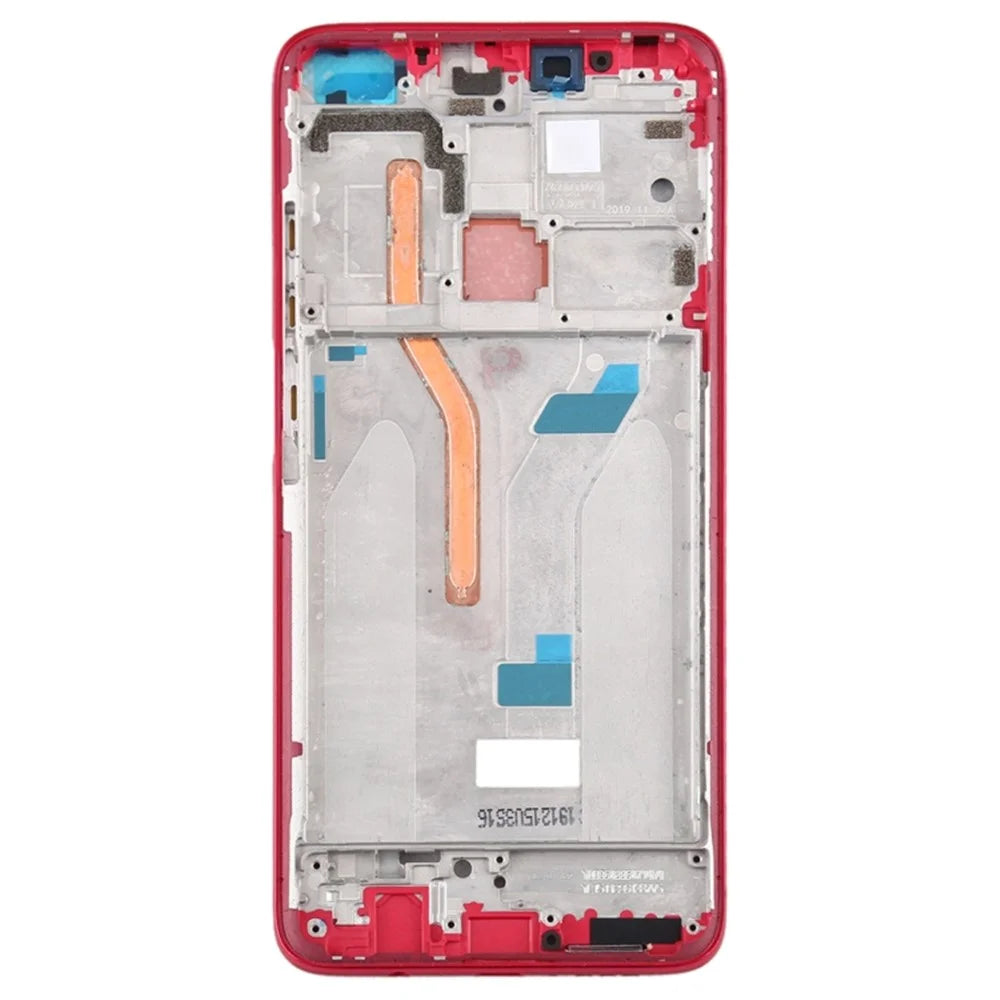 OEM Front Housing Frame Spare Part (A Side) for Xiaomi Redmi K30 - Red - 3
