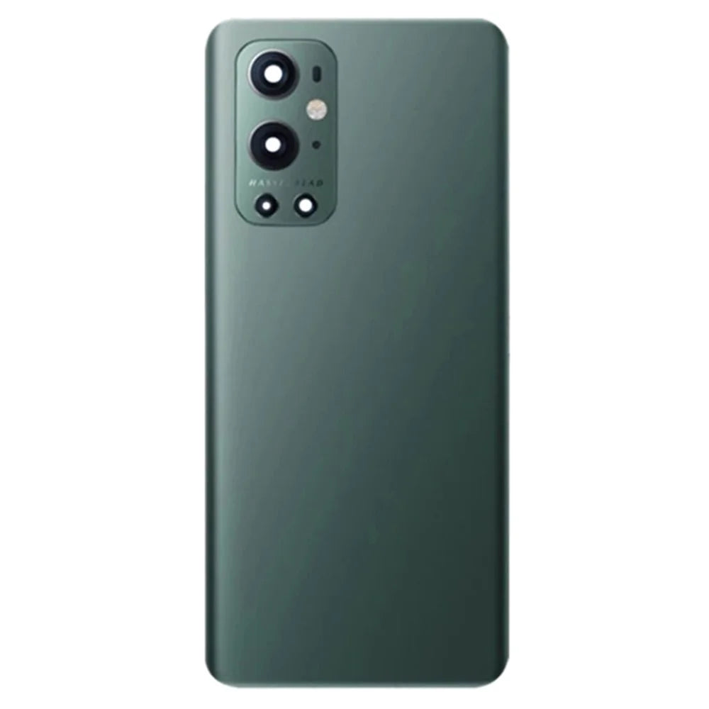 For OnePlus 9 Pro 5G OEM Battery Housing Cover Repair Part + Camera Lens Cover - Green - 2