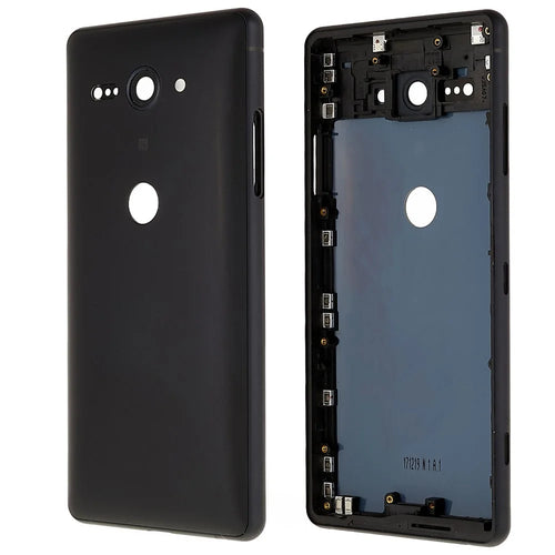 OEM Battery Back Rear Cover Door Housing Replacement for Sony Xperia XZ2 Compact - Black - 1