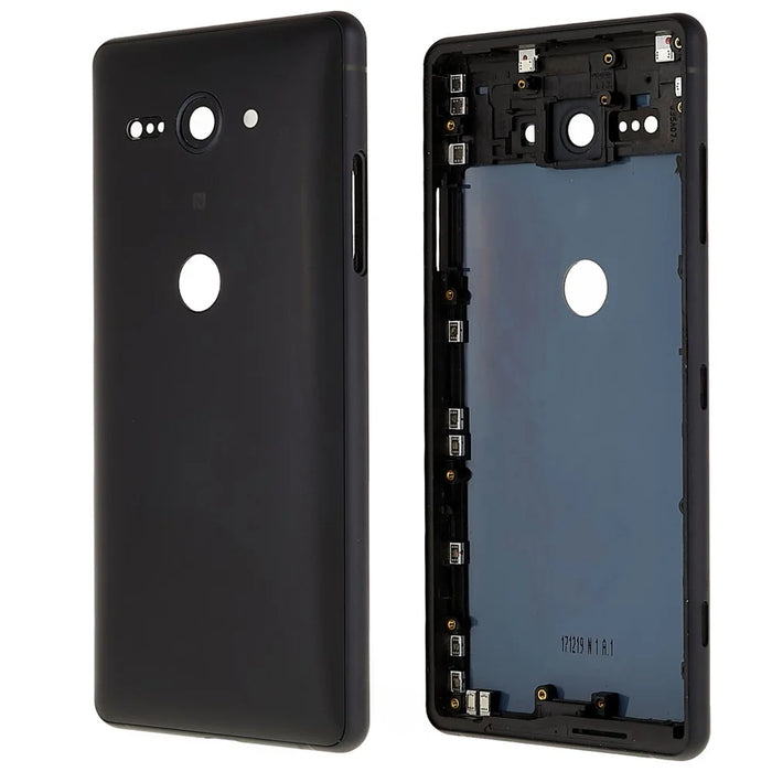 OEM Battery Back Rear Cover Door Housing Replacement for Sony Xperia XZ2 Compact - Black - 1