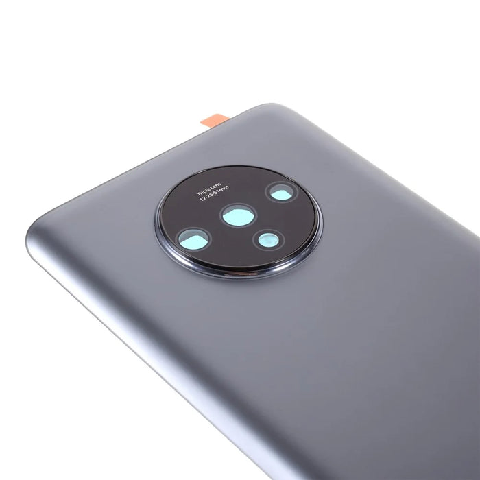 OEM Battery Cover Housing Door Back Case Replacement with Camera Lens Ring Cover for OnePlus 7T - Grey - 5