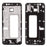 OEM Mobile Phone Replacement Parts Front Housing Frame Plate for Samsung Galaxy J6+ / J610 - Black - 1