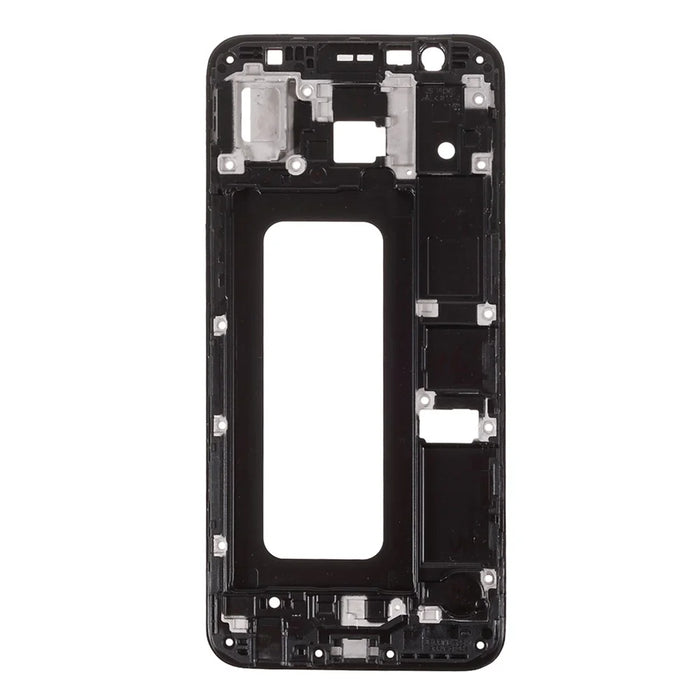 OEM Mobile Phone Replacement Parts Front Housing Frame Plate for Samsung Galaxy J6+ / J610 - Black - 2