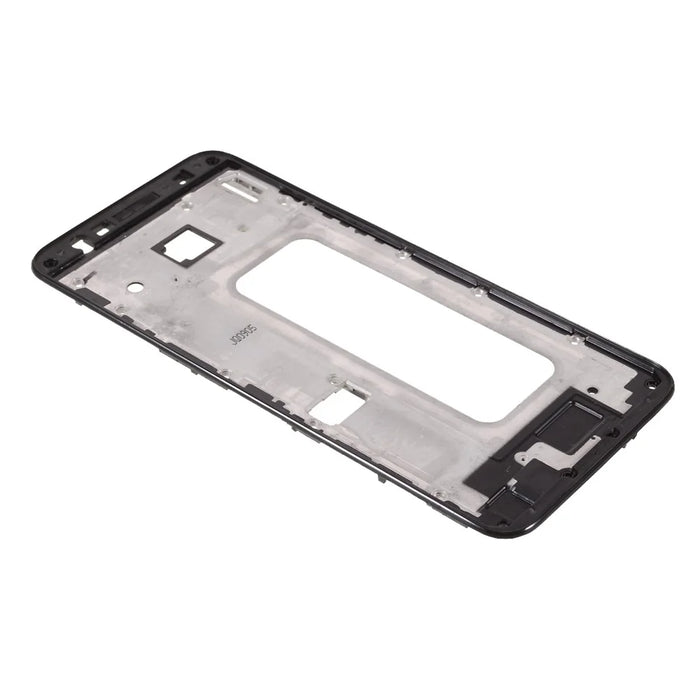 OEM Mobile Phone Replacement Parts Front Housing Frame Plate for Samsung Galaxy J6+ / J610 - Black - 3