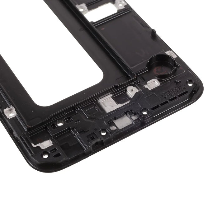 OEM Mobile Phone Replacement Parts Front Housing Frame Plate for Samsung Galaxy J6+ / J610 - Black - 5