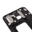 OEM Mobile Phone Replacement Parts Front Housing Frame Plate for Samsung Galaxy J6+ / J610 - Black - 6