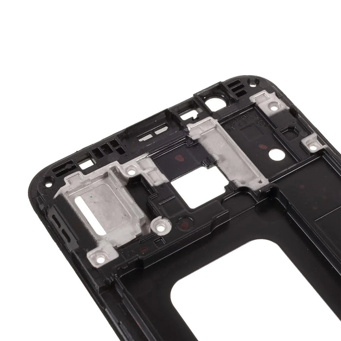 OEM Mobile Phone Replacement Parts Front Housing Frame Plate for Samsung Galaxy J6+ / J610 - Black - 6