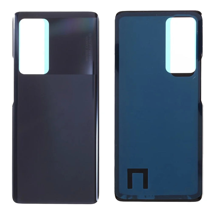 Back Battery Cover Rear Door Housing Case Replacement for Honor V40 5G - Midnight Black - 1