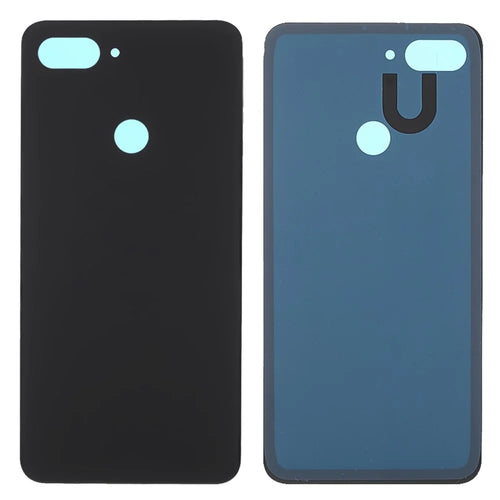 Battery Back Cover Rear Door Housing Replacement (without Logo) for Xiaomi Mi 8 Lite - Black - 1