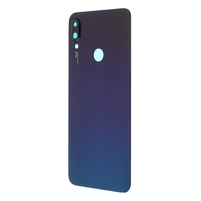 Battery Back Cover Rear Housing Replacement with Camera Lens Cover Part (without Logo) for Xiaomi Redmi Note 7 - Blue - 2