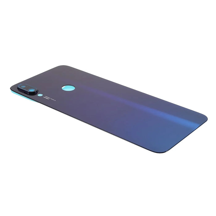 Battery Back Cover Rear Housing Replacement with Camera Lens Cover Part (without Logo) for Xiaomi Redmi Note 7 - Blue - 4