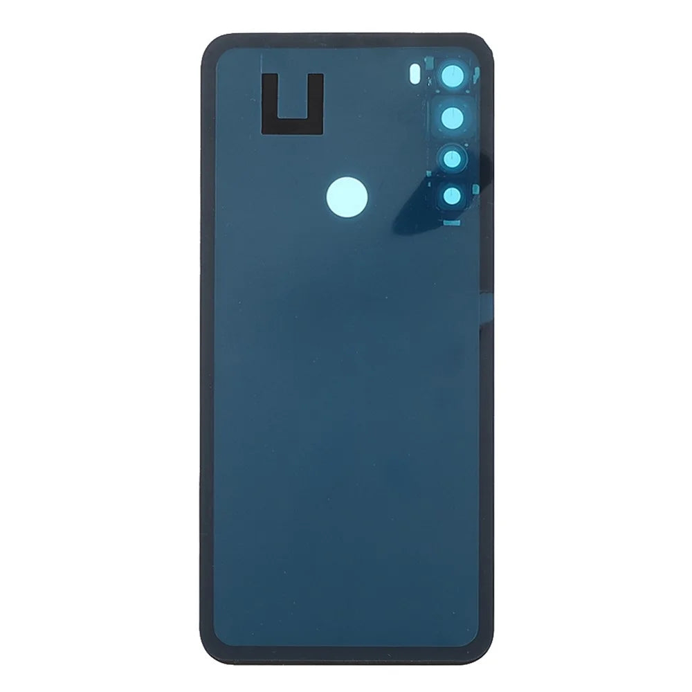 Battery Back Rear Cover Housing Door Replacement with Camera Lens Cover Part (without Logo) for Xiaomi Redmi Note 8 - Black - 3