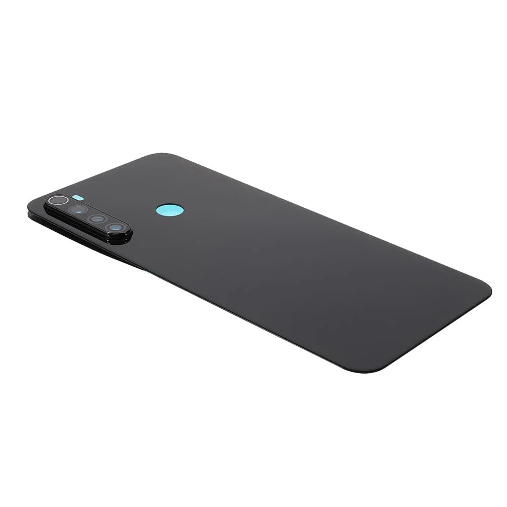 Battery Back Rear Cover Housing Door Replacement with Camera Lens Cover Part (without Logo) for Xiaomi Redmi Note 8 - Black - 4