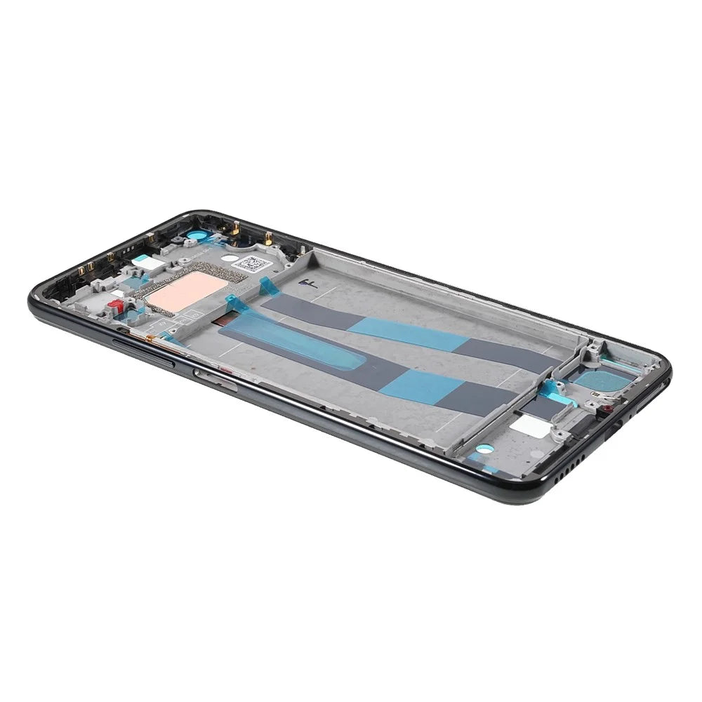 OEM Repair Parts Middle Plate Frame Phone Replacement Parts (A Side) for Xiaomi Mi 11 Lite 4G - Black - 3