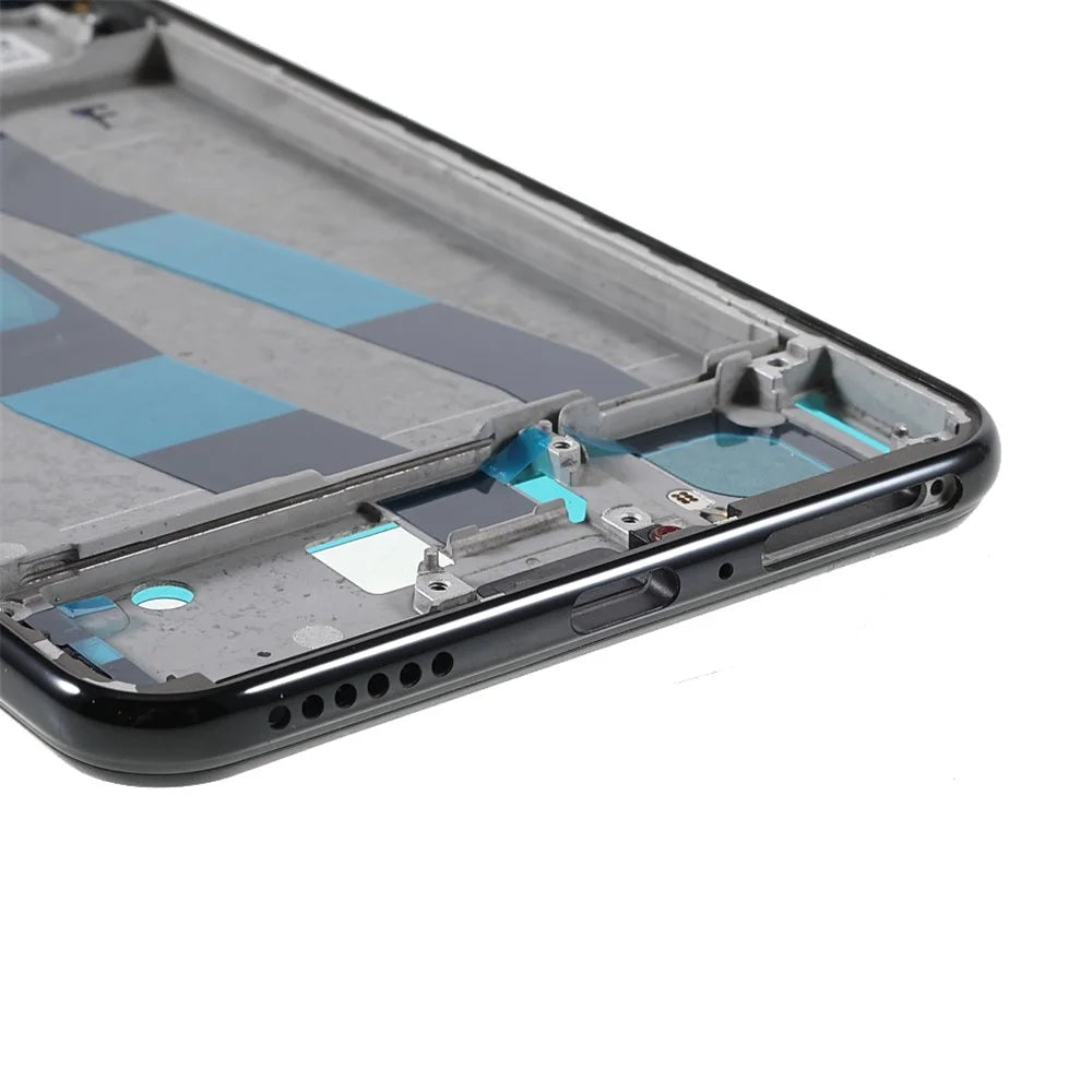 OEM Repair Parts Middle Plate Frame Phone Replacement Parts (A Side) for Xiaomi Mi 11 Lite 4G - Black - 4