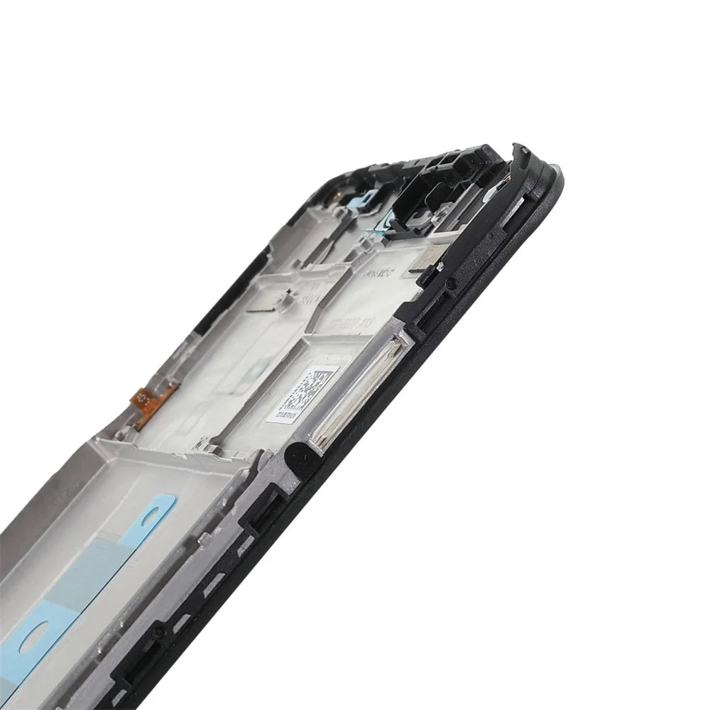 OEM Repair Parts Middle Frame Bezel Plate (A Side) for Xiaomi Redmi Note 10 5G - Black - 6