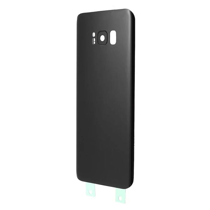 Battery Housing Back Cover with Camera Ring Lens Cover Replacement (without Logo) for Samsung Galaxy S8+ - Black - 2