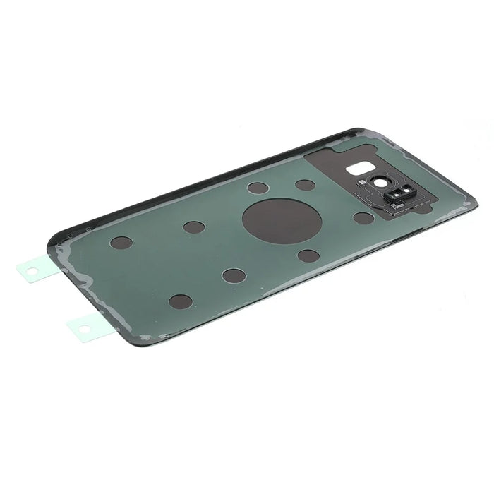 Battery Housing Back Cover with Camera Ring Lens Cover Replacement (without Logo) for Samsung Galaxy S8+ - Black - 6