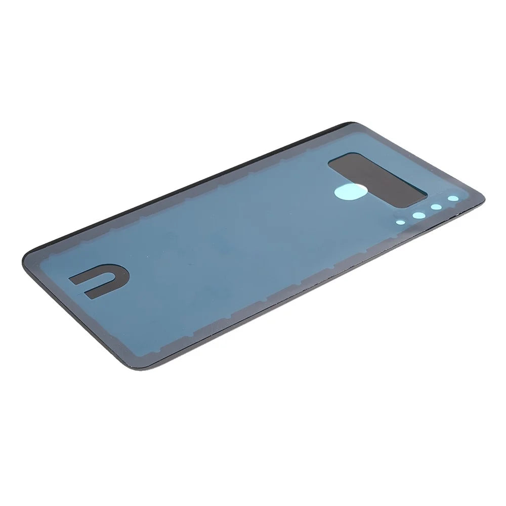 Back Battery Housing Cover with Camera Ring Lens Cover Replacement (without Logo) for Samsung Galaxy A20s - Black - 6