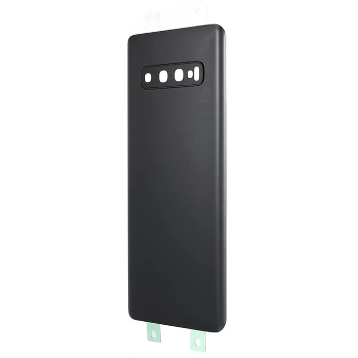 Back Battery Housing Cover with Camera Ring Lens Cover Replacement (without Logo) for Samsung Samsung Galaxy S10 - Black - 2