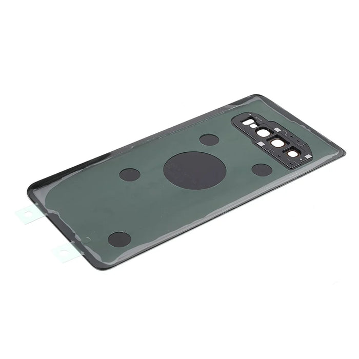 Back Battery Housing Cover with Camera Ring Lens Cover Replacement (without Logo) for Samsung Samsung Galaxy S10 - Black - 6
