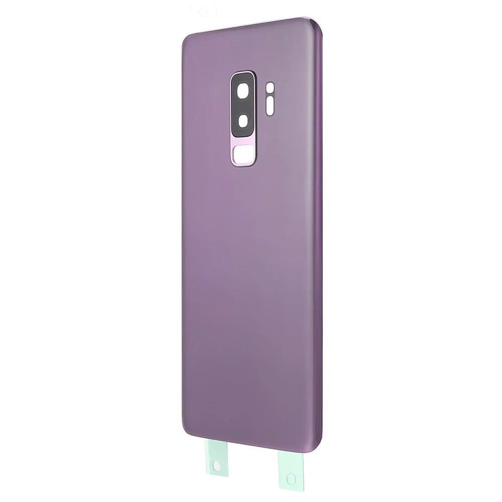Back Battery Housing Cover with Camera Ring Lens Cover Part (without Logo) for Samsung Galaxy S9+ - Blue - 2