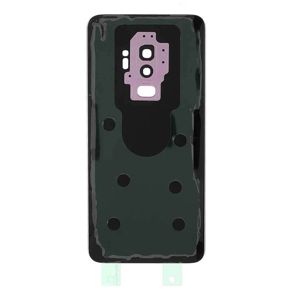 Back Battery Housing Cover with Camera Ring Lens Cover Part (without Logo) for Samsung Galaxy S9+ - Blue - 3