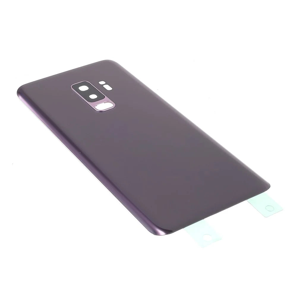 Back Battery Housing Cover with Camera Ring Lens Cover Part (without Logo) for Samsung Galaxy S9+ - Blue - 4
