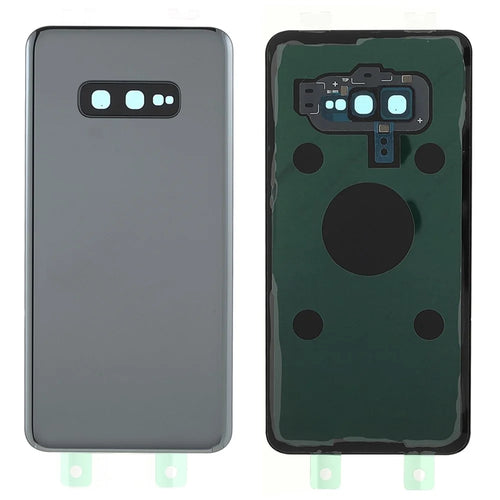 Sturdy Back Battery Housing with Camera Ring Lens Cover Part (without Logo) for Samsung Galaxy S10e - Black - 1
