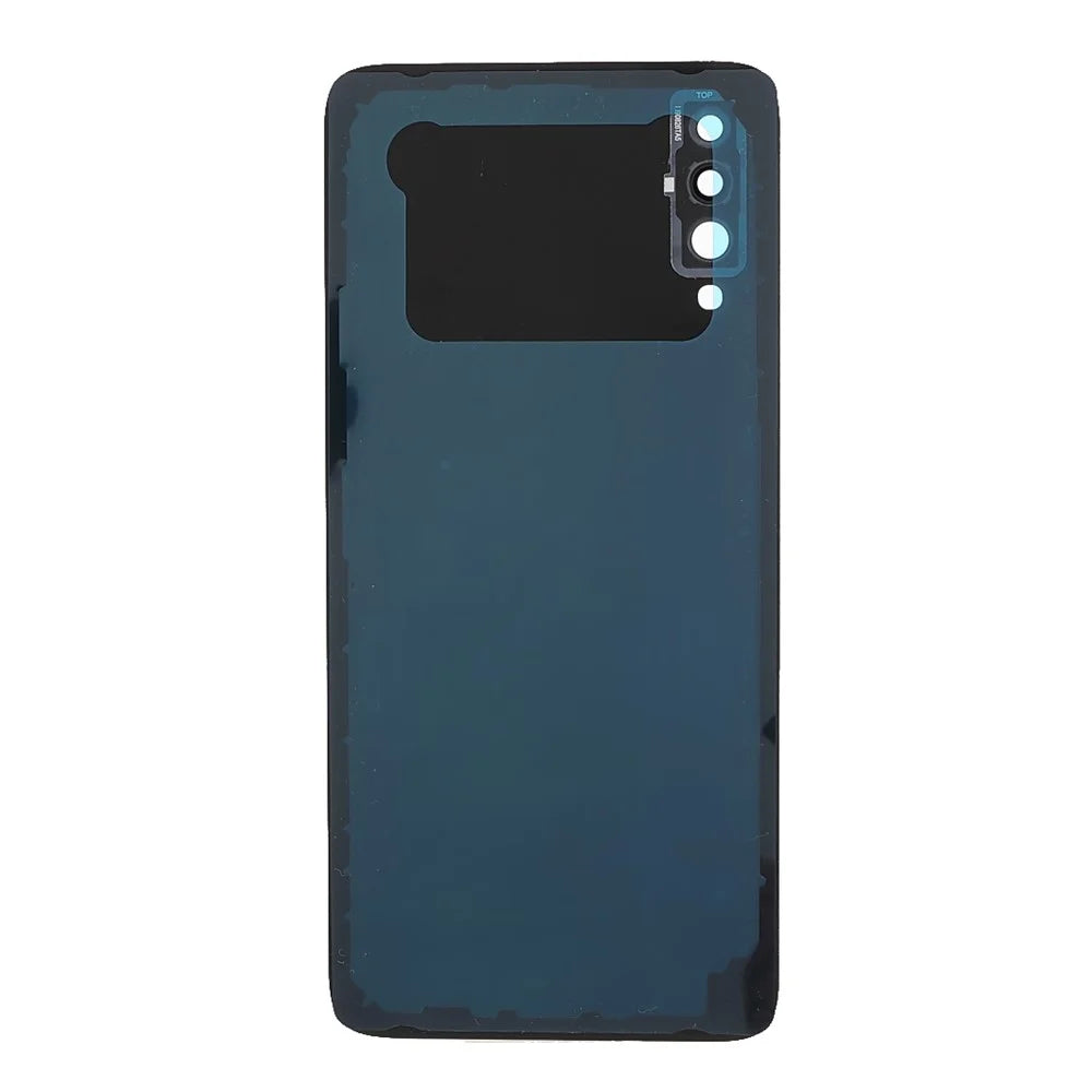 Battery Back Cover Rear Housing with Camera Ring Cover Parts Replacement (without Logo) for Samsung Galaxy A70 - Black - 3