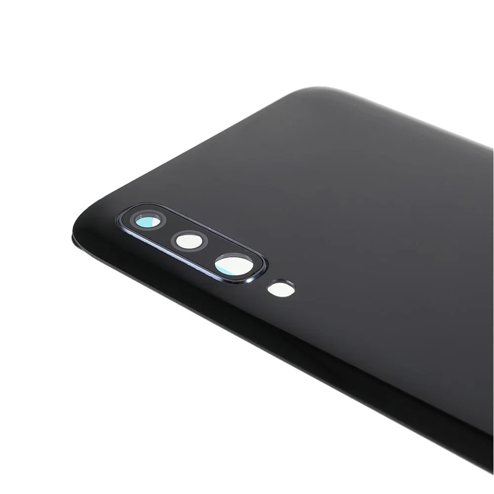 Battery Back Cover Rear Housing with Camera Ring Cover Parts Replacement (without Logo) for Samsung Galaxy A70 - Black - 5