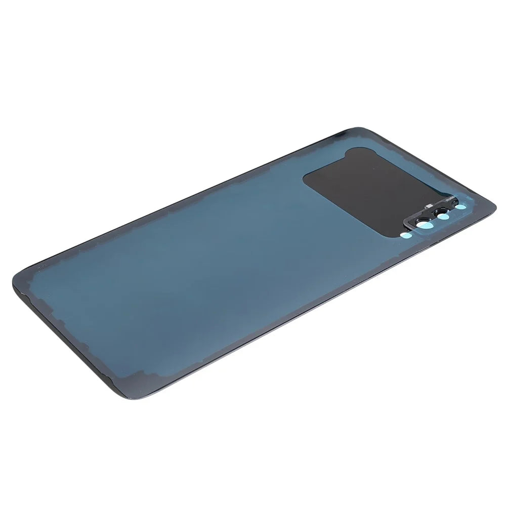 Battery Back Cover Rear Housing with Camera Ring Cover Parts Replacement (without Logo) for Samsung Galaxy A70 - Black - 6