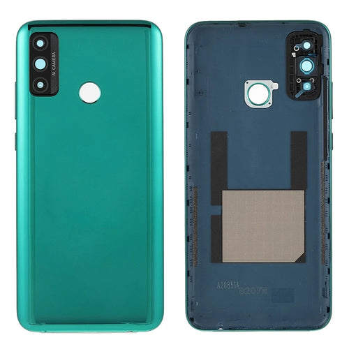 OEM Battery Back Cover Rear Door Housing Replacement with Camera Lens Ring Cover for Huawei P smart 2020 - Green - 1