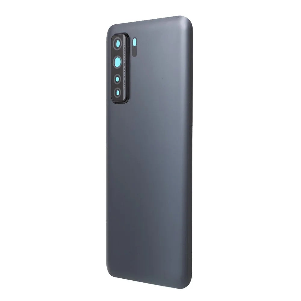 Housing Battery Door Back Cover with Camera Ring Cover Replacement (without Logo) for Huawei P40 Lite 5G - Midnight Black - 2